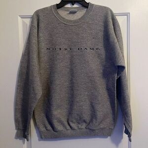 Vintage Notre Dame Olympus Crewneck Sweater